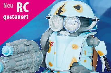 blauer Roboter aus Transformers Film